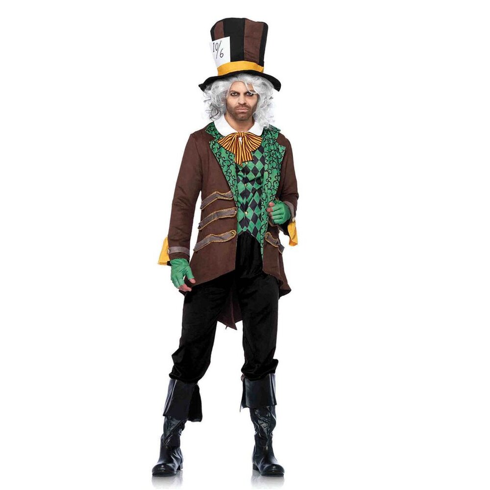 Classic Mad Hatter Costume for Men size M/L New by Leg Avenue
